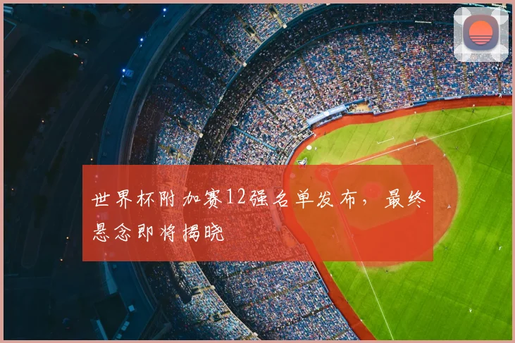 世界杯附加赛12强名单发布,最终悬念即将揭晓