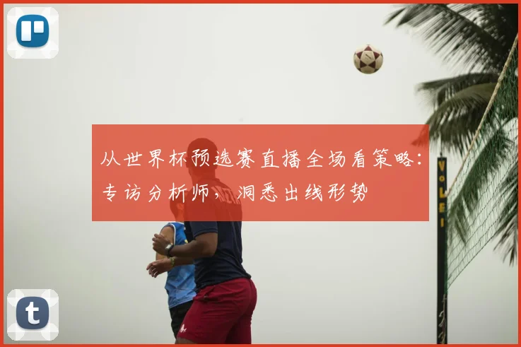 从世界杯预选赛直播全场看策略:专访分析师,洞悉出线形势